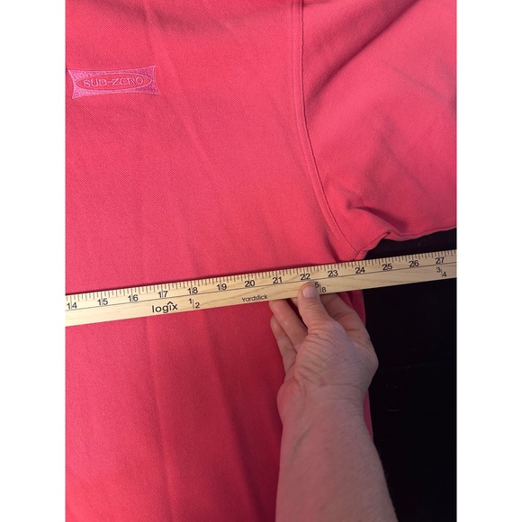Cutter Buck Men's Red Polo Shirt XXL Sub Zero Wolf Golf Embroidered - Picture 5 of 6